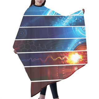 Personality  Web Banners Hair Cutting Cape