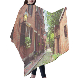 Personality  Historic Acorn Street Hair Cutting Cape
