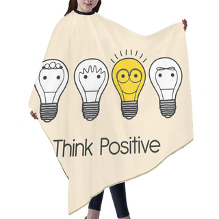 Personality  Think Positive Hair Cutting Cape
