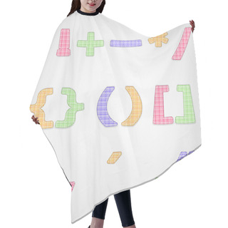 Personality  Speech Marks And Punctuation Symbols Hair Cutting Cape