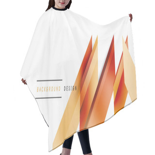 Personality  Dynamic Minimalist Abstraction With Play Of Straight Gradient Lines. Interplay Of Colors And Precise Alignment Creates An Ever-moving Tapestry, Offering Both Simplicity And Visual Allure Hair Cutting Cape