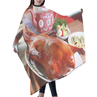 Personality  Roasted Whole Peking Duck Hair Cutting Cape