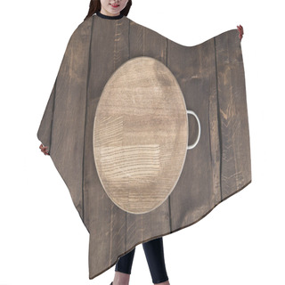 Personality  Scratched Chopping Board Hair Cutting Cape