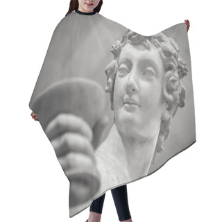 Personality  Dionysus Bacchus Wine Statue Portrait Hair Cutting Cape