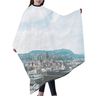 Personality  Cityscape Hair Cutting Cape