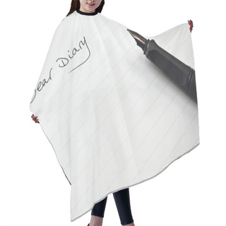 Personality  Diary Entry Hair Cutting Cape