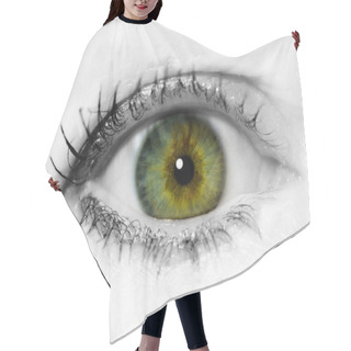 Personality  Close Up Eye Hair Cutting Cape