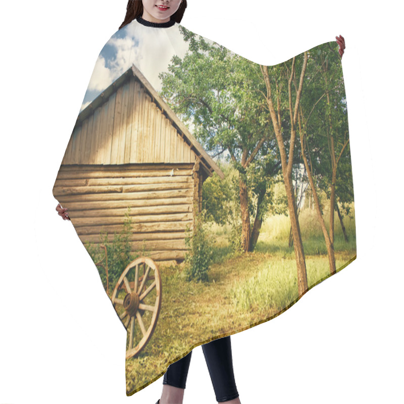 Personality  Country yard hair cutting cape