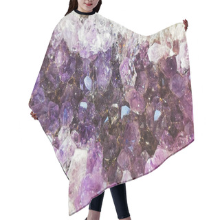 Personality  Violet Amethyst Texture Hair Cutting Cape