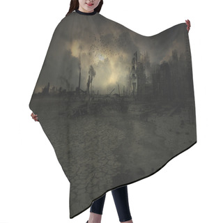 Personality  Background - Apocalyptic Scenario Hair Cutting Cape