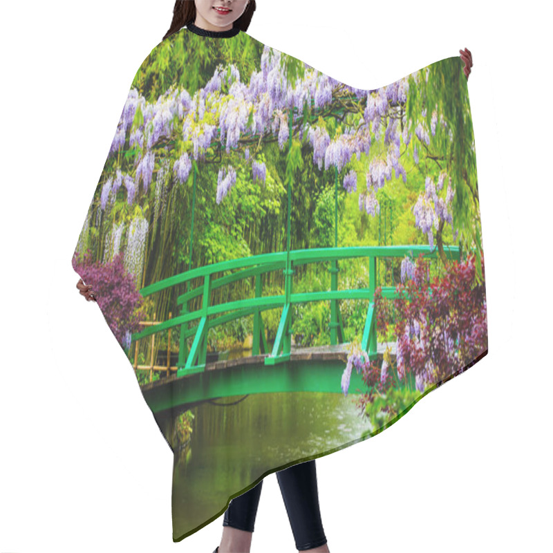 Personality  Giverny Claude Monet Garden Hair Cutting Cape