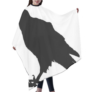 Personality  Cawing Raven Hair Cutting Cape
