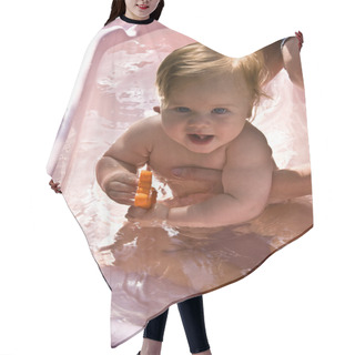 Personality  Baby Bathing Hair Cutting Cape