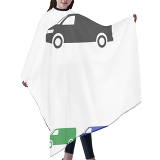 Personality  Van Icon Hair Cutting Cape