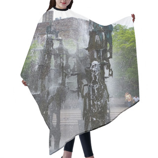 Personality  Fountain Of Freedom At Princeton University Hair Cutting Cape