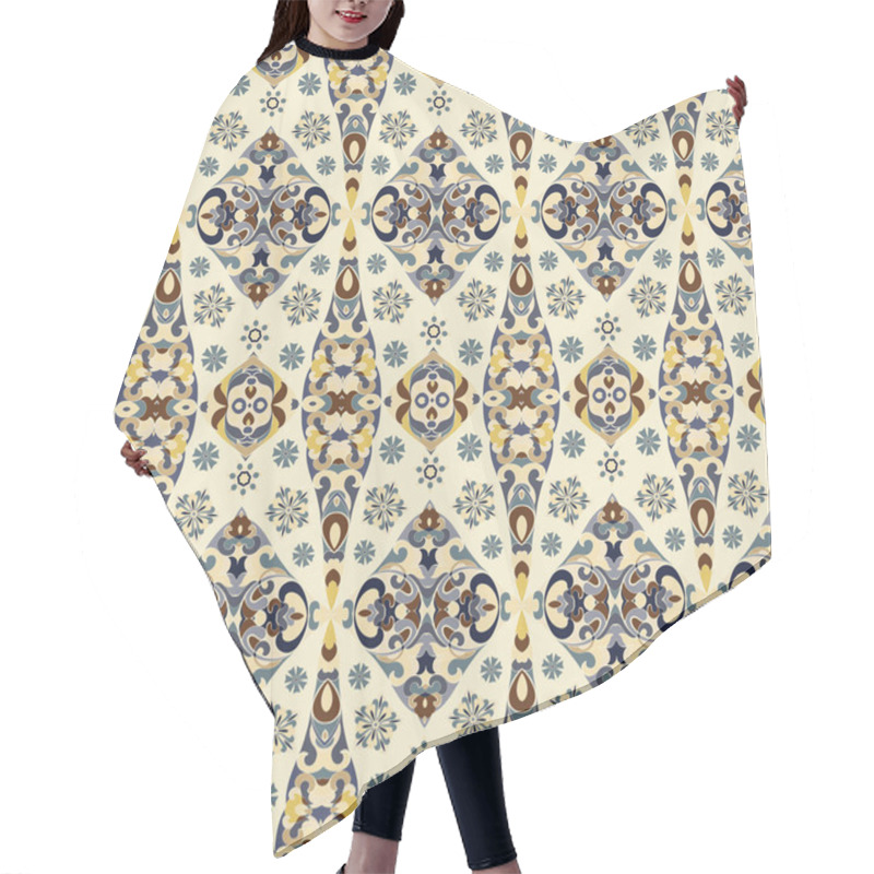 Personality  Seamless Ethnic Patterns Hair Cutting Cape