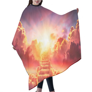 Personality  Stairway Leading Up To Sky At Sunrise - Resurrection And Entrance Of Heaven Hair Cutting Cape