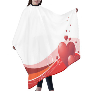 Personality  Valentines Hair Cutting Cape
