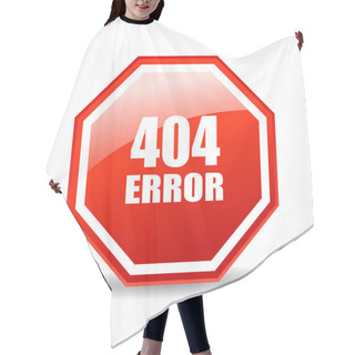 Personality  404 Error Glass Icon Hair Cutting Cape