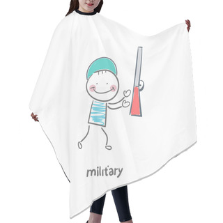Personality  Military Hair Cutting Cape