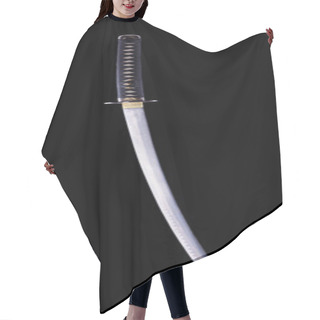 Personality  Japanese Hand Made Katana On Black Background Hair Cutting Cape