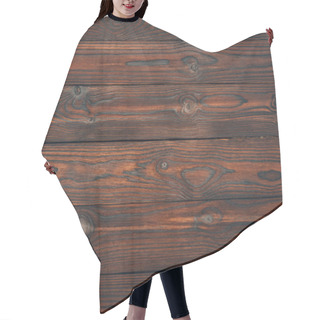 Personality  Brown Wooden Background Hair Cutting Cape
