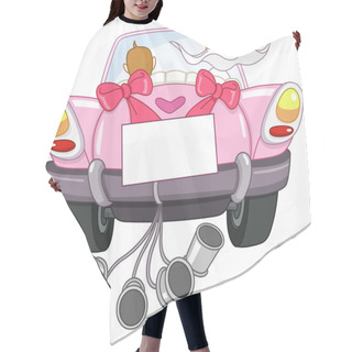 Personality  Just Married Car Hair Cutting Cape