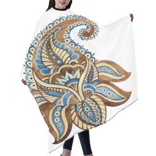 Personality  Watercolor Indian Ornament Hair Cutting Cape