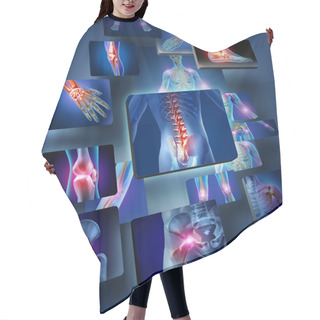 Personality  Human Joints Concept Hair Cutting Cape