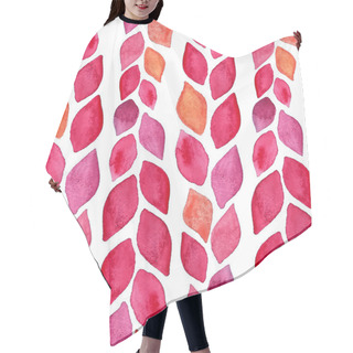 Personality  Watercolor  Seamless Pattern Hair Cutting Cape