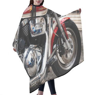 Personality  Old Custom Motorcycle Hair Cutting Cape