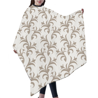 Personality  Vintage Beautiful Background With Retro Style Ornamentation Hair Cutting Cape