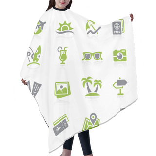 Personality  Summer Vacations Icons // Natura Series Hair Cutting Cape