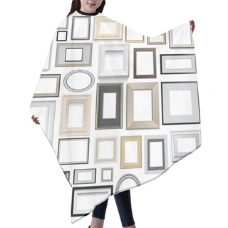 Personality  Picture Frames Hair Cutting Cape