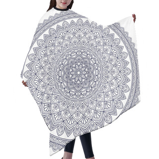 Personality  Figure Mandala For Coloring Hair Cutting Cape
