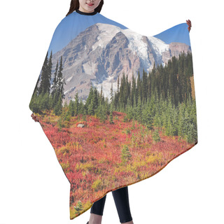 Personality  Mount Rainier Fall Colors Hair Cutting Cape