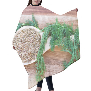 Personality  Dill Seed And Weed Hair Cutting Cape