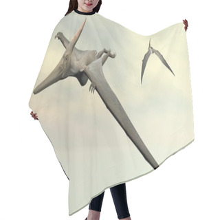 Personality  Pteranodon Dinosaurs Flying - 3D Render Hair Cutting Cape