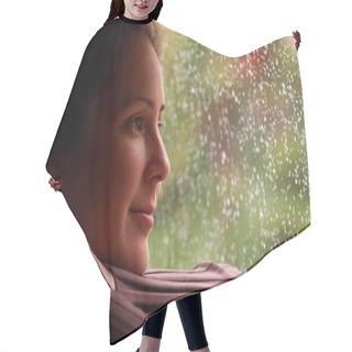 Personality  Rainy Day Hair Cutting Cape