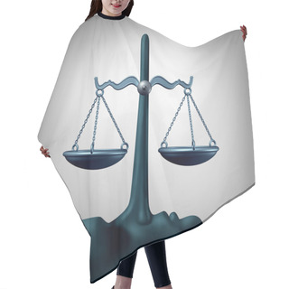 Personality  Legal Dishonesty Concept Hair Cutting Cape