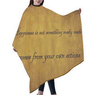 Personality  Inspiration And Motivating Quote From Dalai Lama Hair Cutting Cape