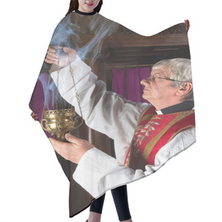 Personality  Priest With Incense Burner Hair Cutting Cape