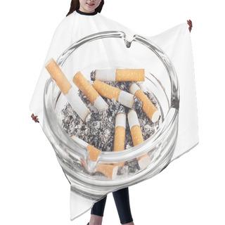 Personality  Burning Cigarettes In Ashtray Hair Cutting Cape
