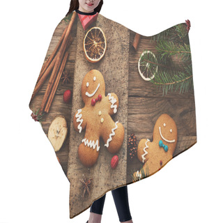 Personality  Gingerbread Man Hair Cutting Cape
