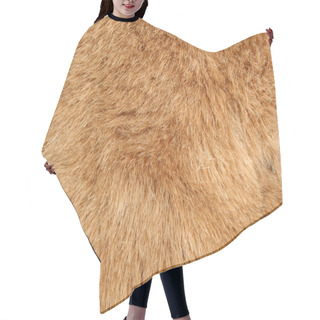 Personality  Brown Fur Background Texture Hair Cutting Cape