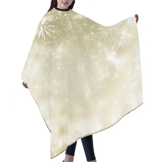 Personality  Abstract Holiday Background Hair Cutting Cape