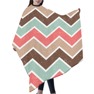 Personality  Seamless Chevron Textured Pattern Background Hair Cutting Cape