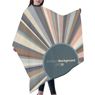 Personality  Abstract Vector Ray Background Hair Cutting Cape