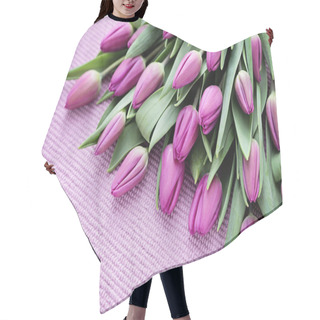 Personality  Tulips Hair Cutting Cape