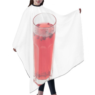 Personality  Stewed Cranberries In A Glass Hair Cutting Cape